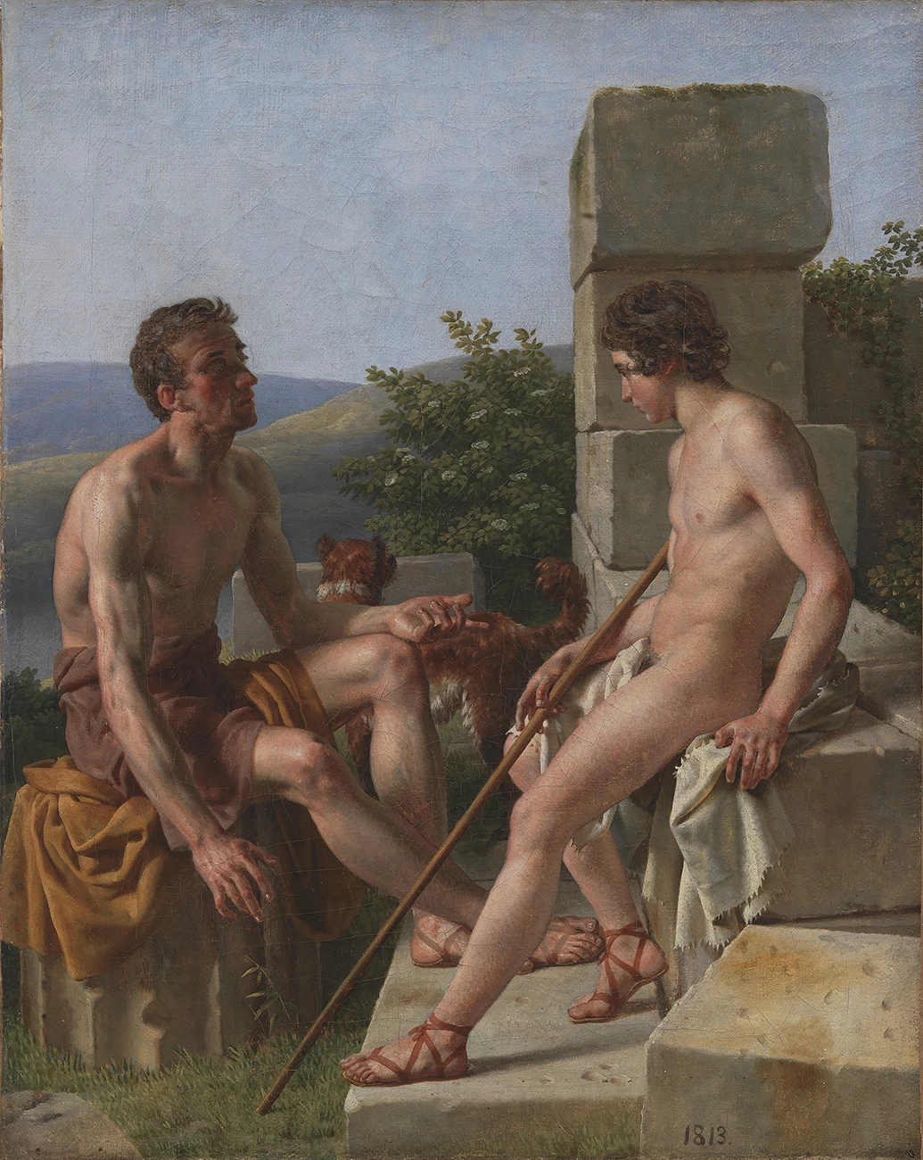 Due pastori - 1813, Statens Museum for Kunst, Copenaghen